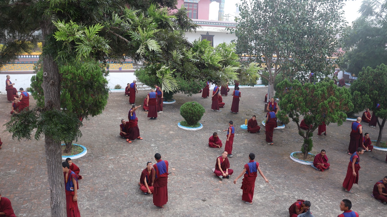 ༸གདན་ས་སྨན་རིའི་གླིང་གི་བོད་ཤིང་སྦྲུལ་ ༢༠༢༥ ལོའི་གཡས་རུའི་འཆད་རྩོད་ཆེན་མོ་དབུ་འཛུགས།